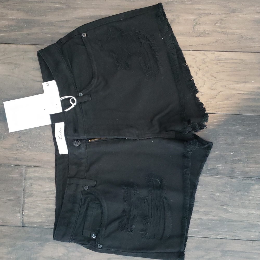 Kancan black shorts size Medium